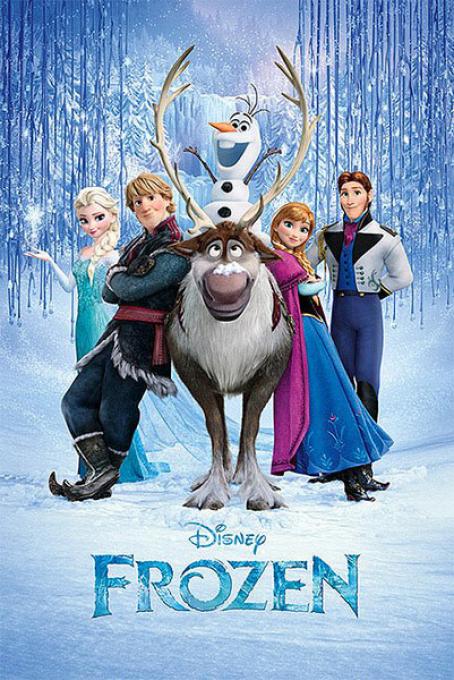 Póster Frozen: el reino del hielo