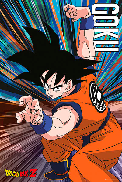 Póster Goku. Dragon Ball Z