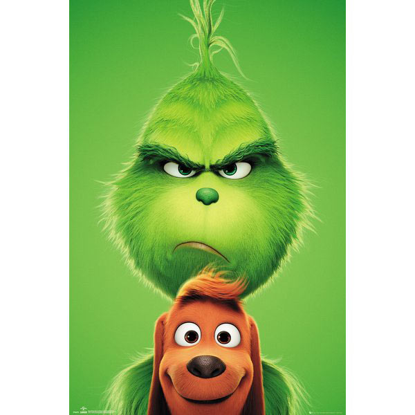 Póster Grinch und Max. The Grinch