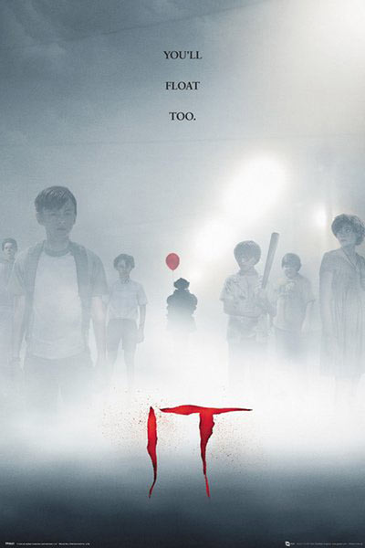 Póster It (Eso) El Payaso Asesino. Niebla
