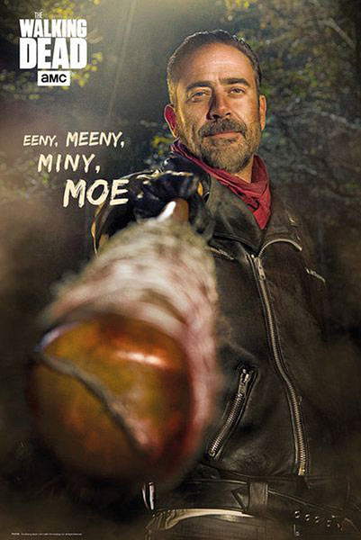 Póster Negan. The Walking Dead