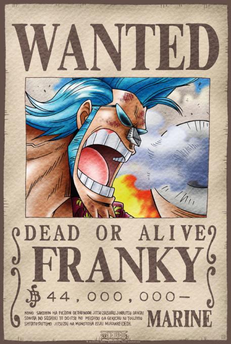 Póster One Piece. Franky
