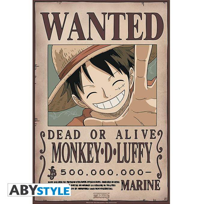 Póster One Piece. Luffy