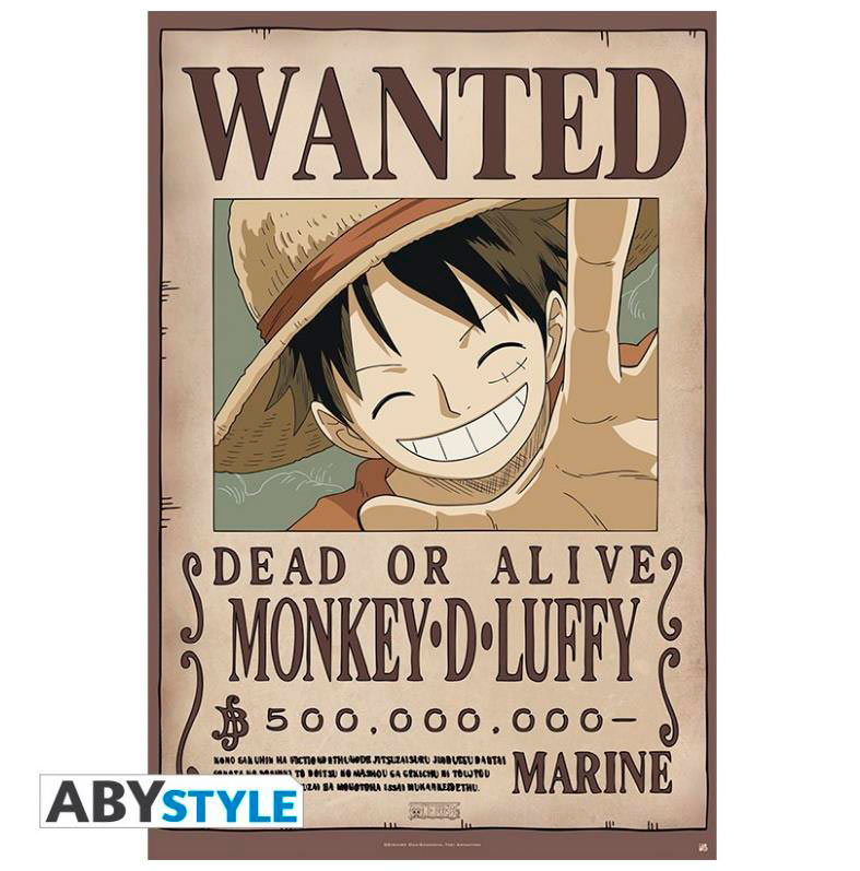 Póster One Piece. Luffy