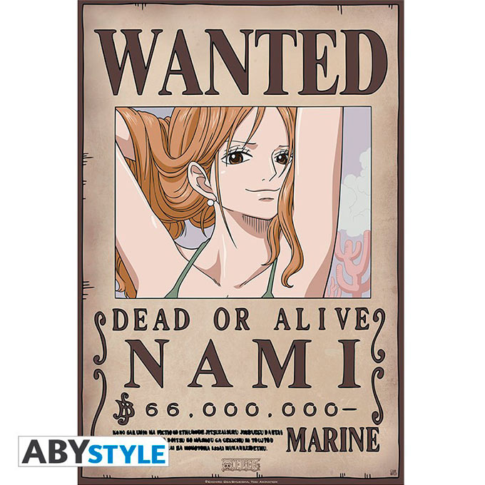 Póster One Piece. Nami