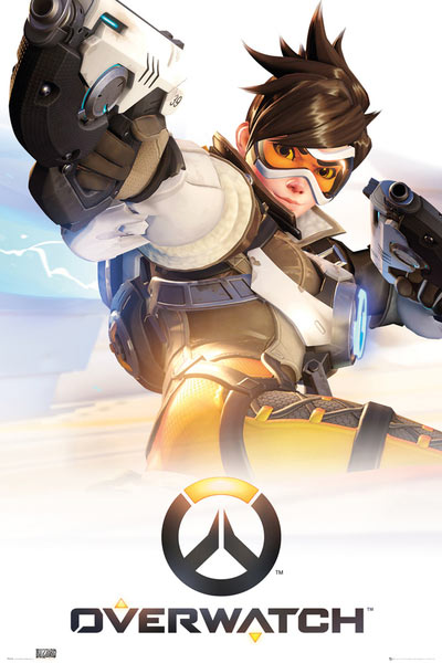 Póster Overwatch. Tracer