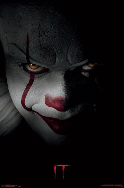 Póster Pennywise. It (Eso) El Payaso Asesino