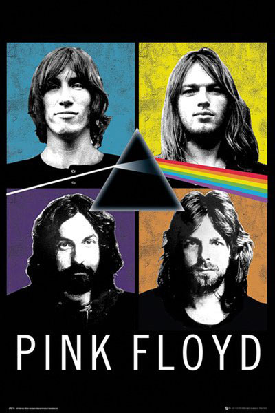 Póster Pink Floyd. Banda