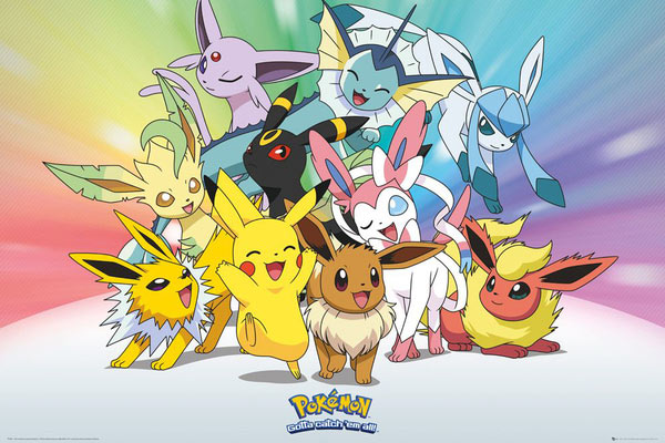 Póster Pokémon