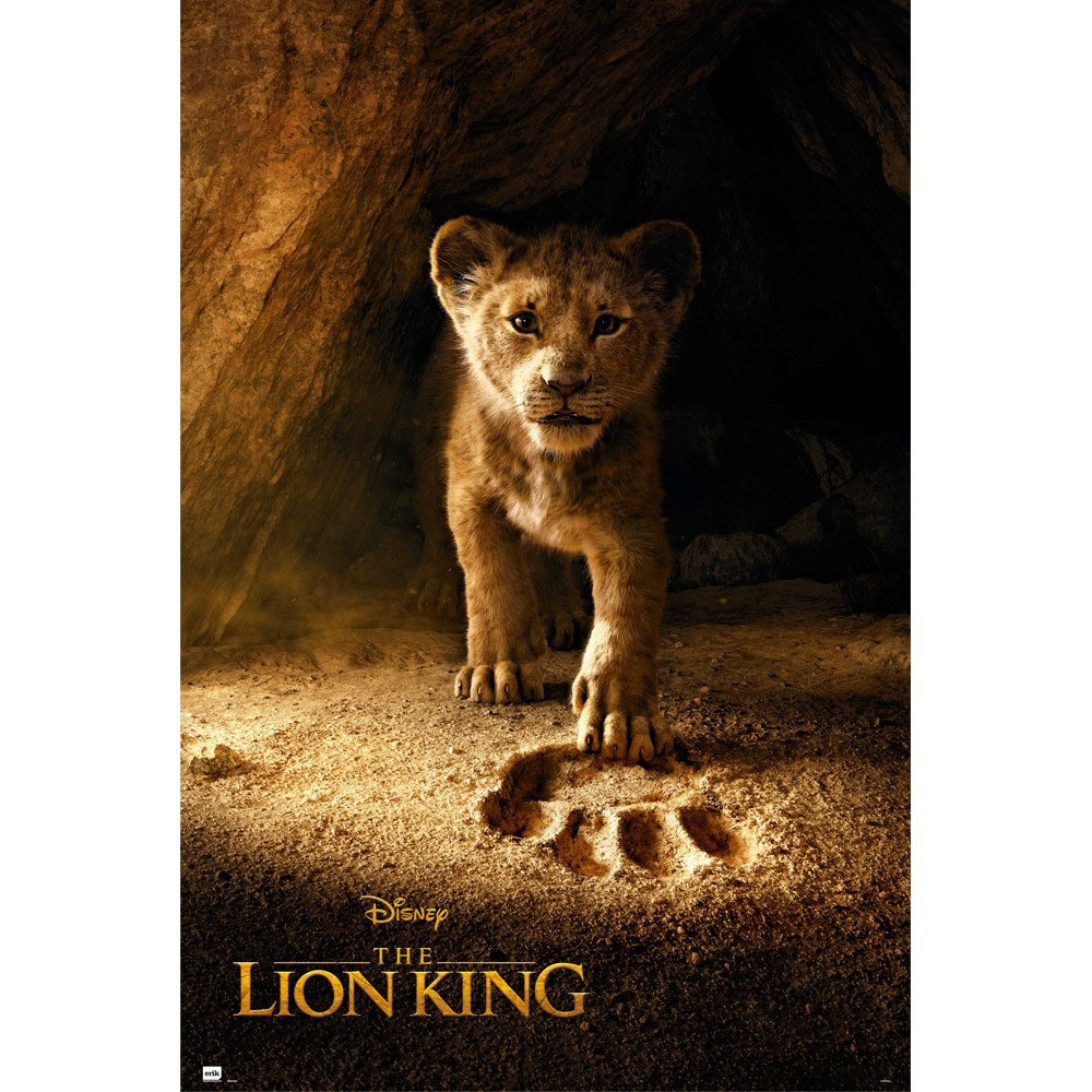 Póster Simba. El Rey León