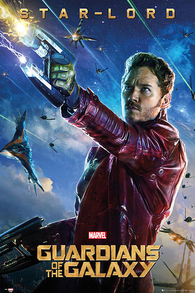 Póster Star-Lord. Guardianes de la Galaxia