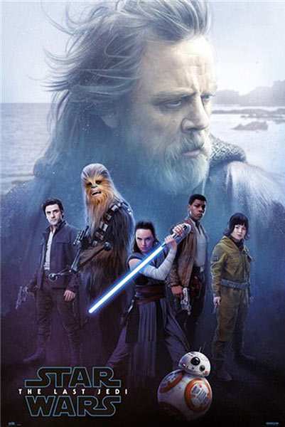 Póster Star Wars: The Last Jedi. Resistance