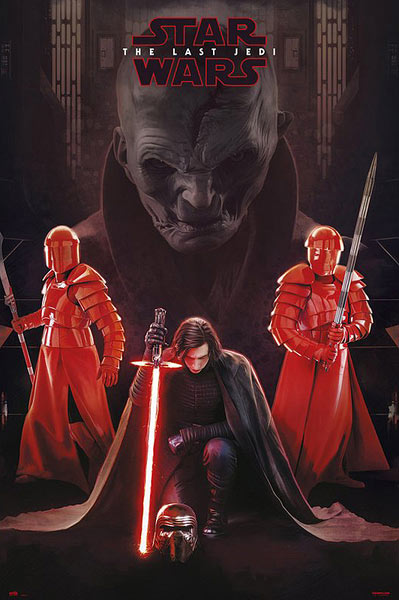 Póster Star Wars: The Last Jedi. Snoke Leader