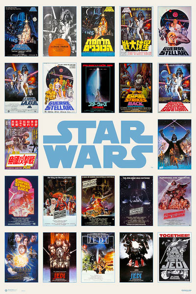 Póster Star Wars. Portadas