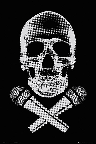 Póster Steez. Dj Calavera