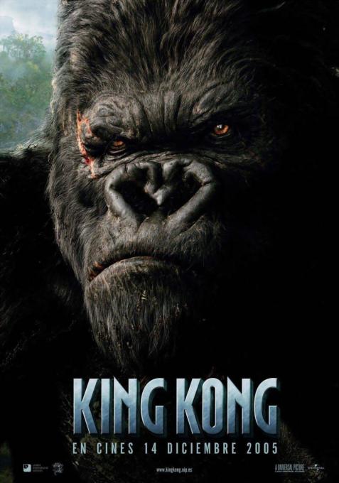 Póster cara King Kong