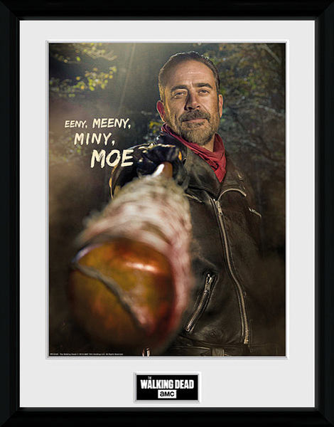 Póster enmarcado Negan. Eeny