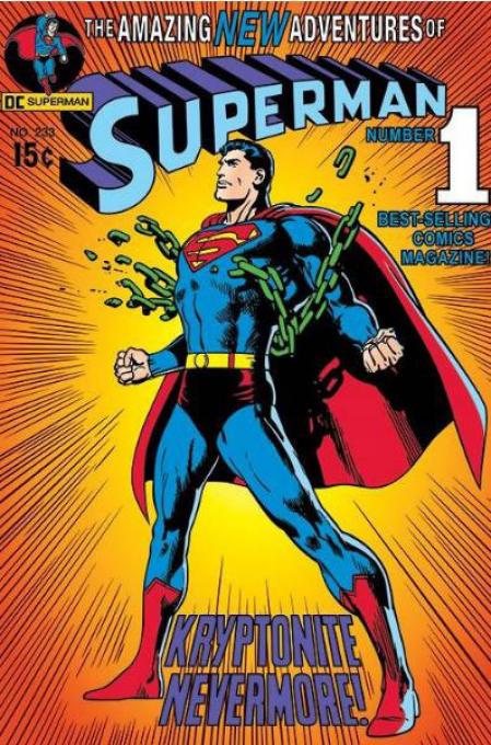Póster portada cómic Superman