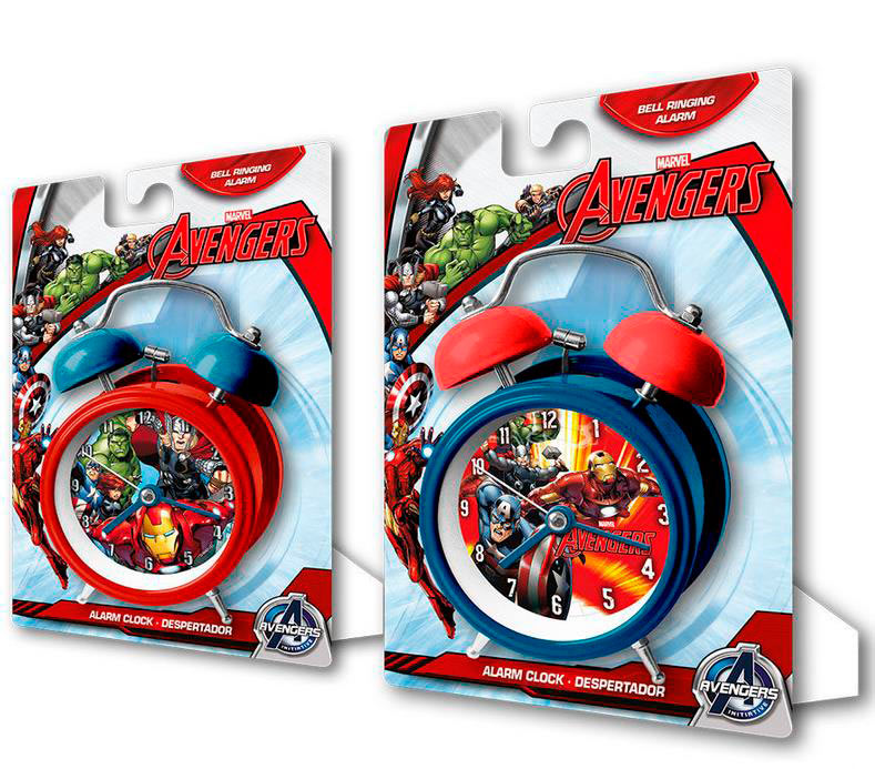 Reloj despertador Los Vengadores. Marvel Comics