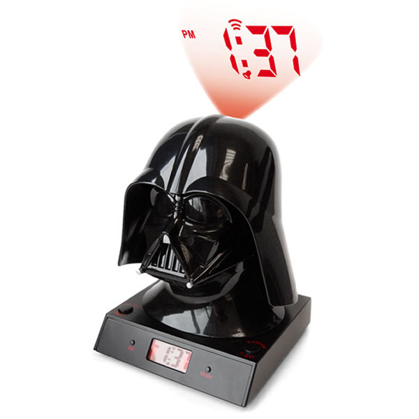 Reloj despertador Proyector Darth Vader. Star Wars