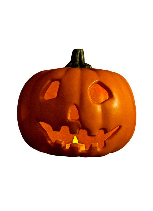 Réplica Calabaza con luz 20 cm. La noche de Halloween (1978). Trick Or Treat Studios