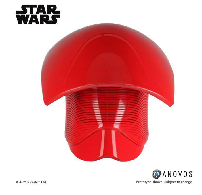 Réplica Casco de Elite Praetorian Guard. Star Wars Episode VII. Escala 1:1. Tamaño real. Anovos