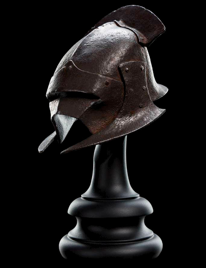 Réplica Uruk-Hai Swordsman Helm 18 cm. El Señor de los Anillos. Escala 1:4. Weta Collectibles