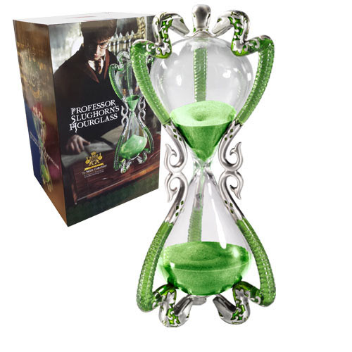 Réplica reloj de arena del profesor Horace Slughorn 27 cm. Harry Potter