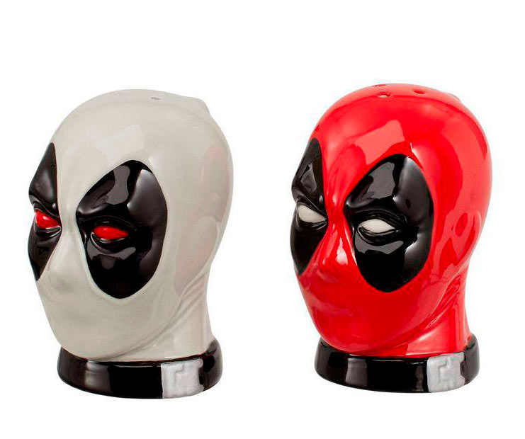 Salero y Pimentero Deadpool. Marvel Cómics