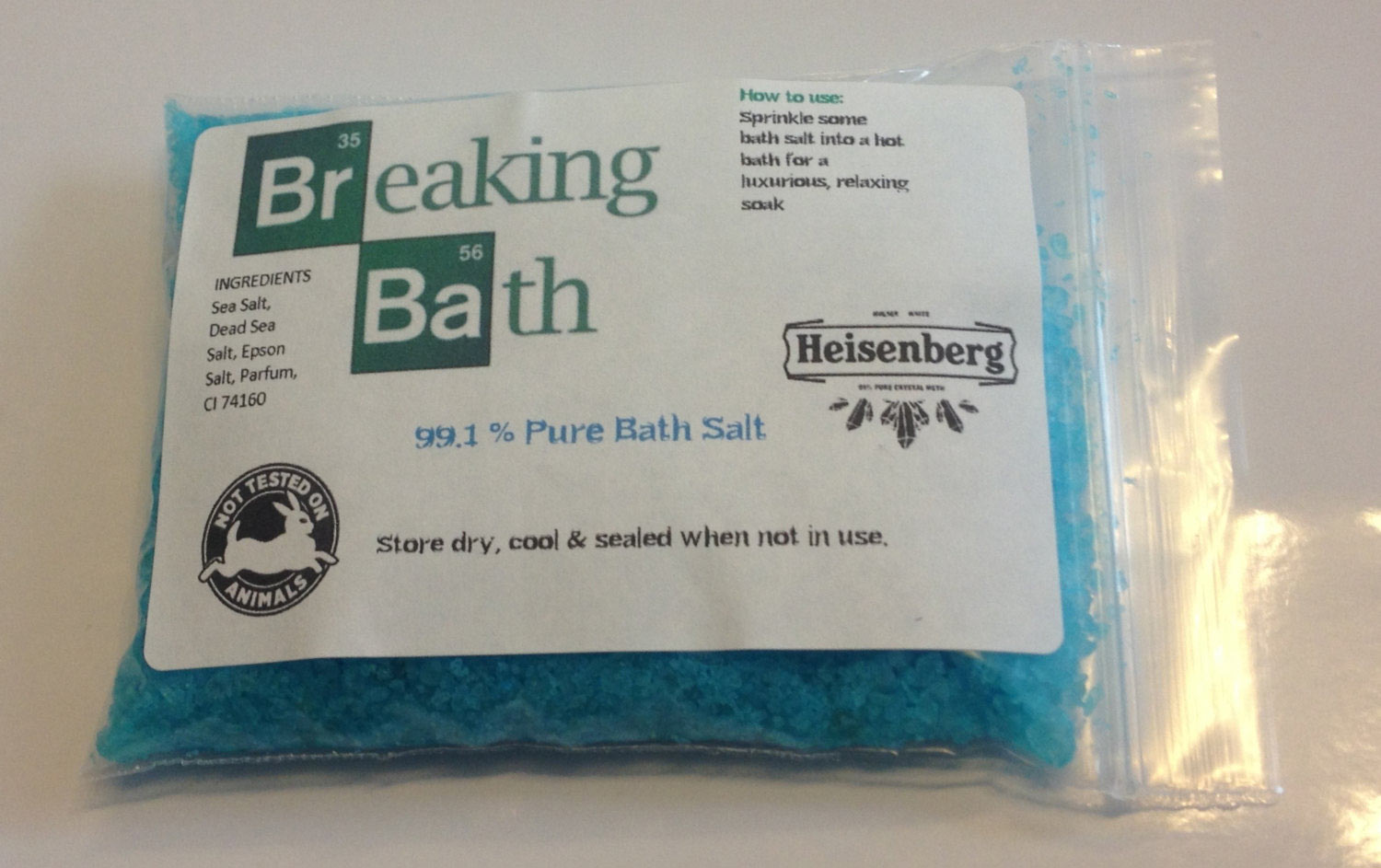 Sales de baño de Breaking Bad