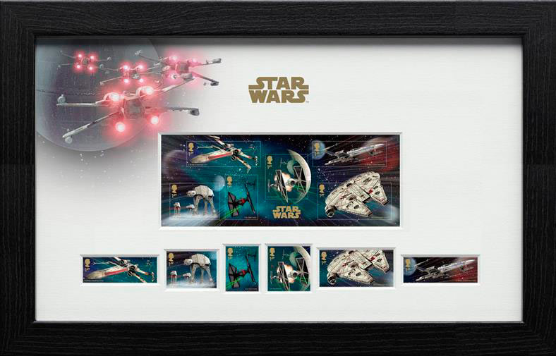 Sellos enmarcados Star Wars