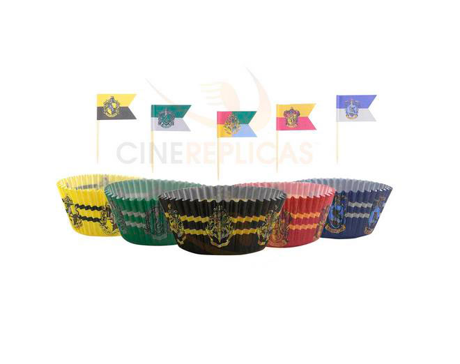 Set 100 moldes para muffins. Harry Potter