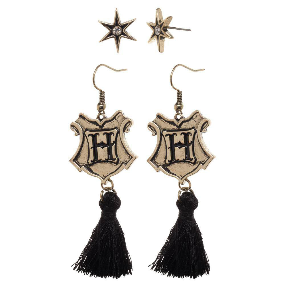 Set 2 pares de pendientes Hogwarts. Harry Potter