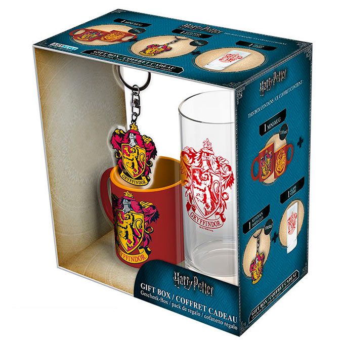 Set Regalo Gryffindor. Harry Potter. Vaso