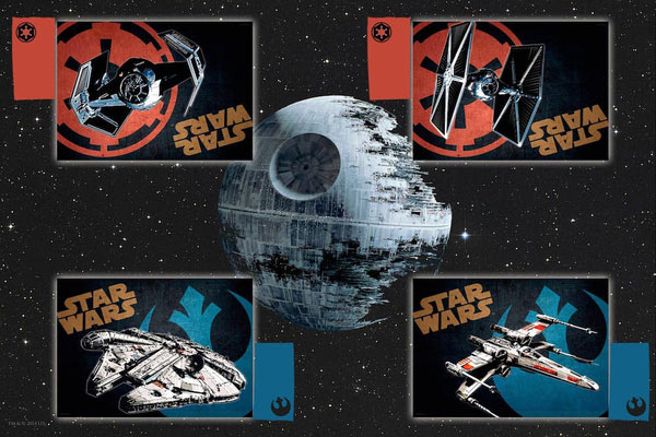 Set de mantelería Star Wars