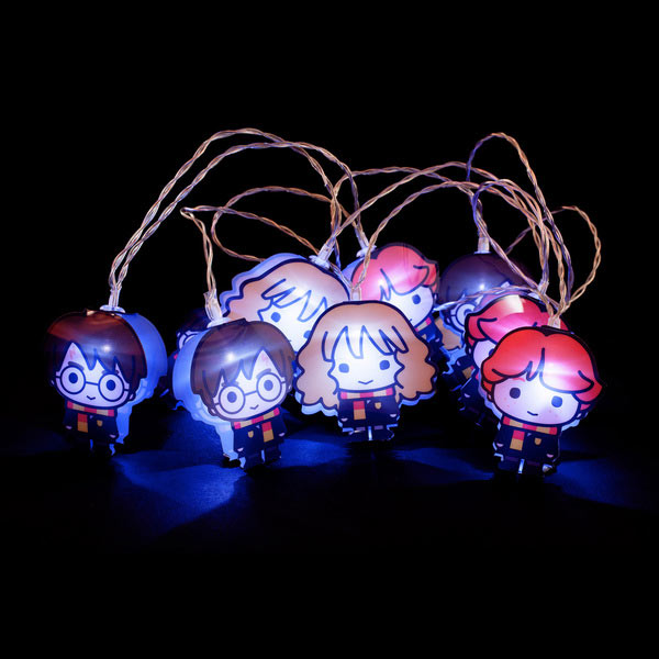 Set luces de Navidad Harry Potter Kawaii