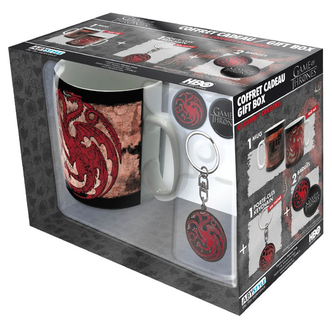 Set regalo Juego de Tronos Casa Targaryen