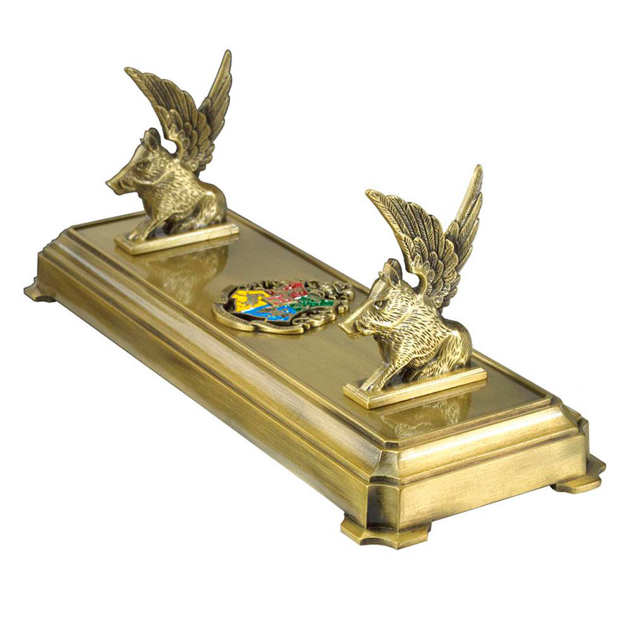 Soporte expositor varita mágica casa Hogwarts 20 cm. Harry Potter. Noble Collection
