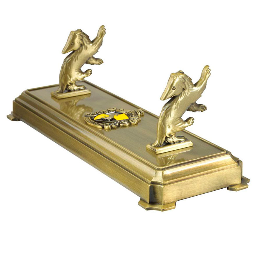 Soporte expositor varita mágica casa Hufflepuff 20 cm. Harry Potter. Noble Collection