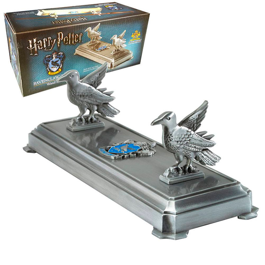 Soporte expositor varita mágica casa Ravenclaw 20 cm. Harry Potter. Noble Collection