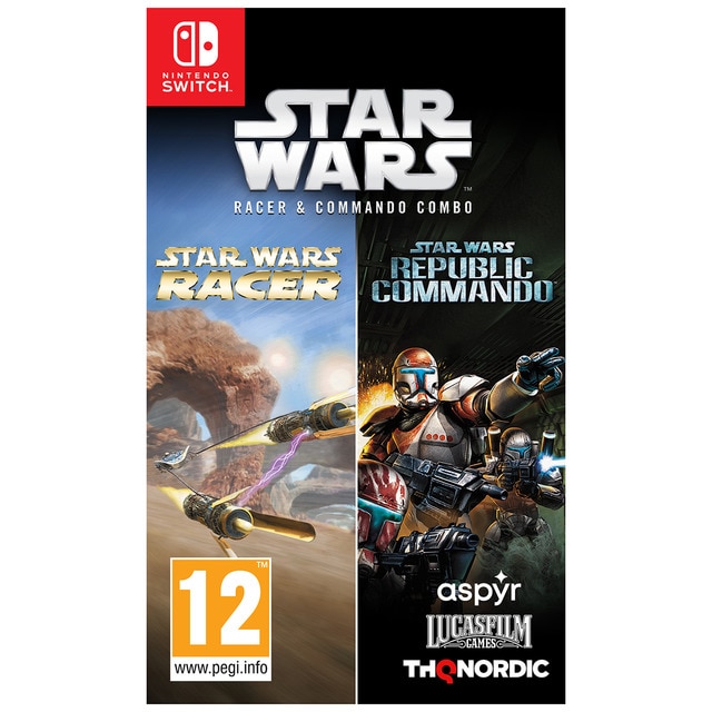 Star Wars Racer and Commando Combo Nintendo Switch