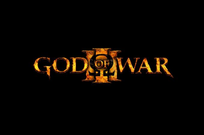 Sudadera God of War. Logo dorado