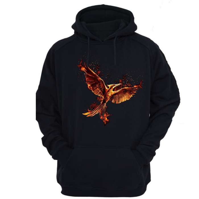 Sudadera Mockingjay. Los Juegos del Hambre. Modelo 1