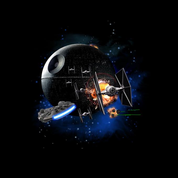 Sudadera Star Wars. Batalla de Yavin