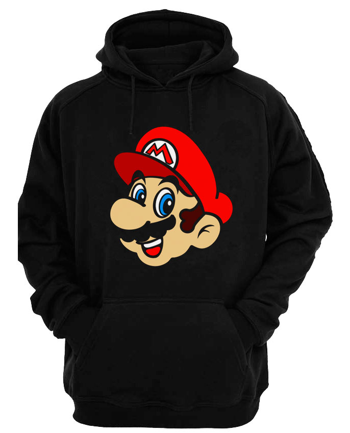 Sudadera Super Mario Bros cara