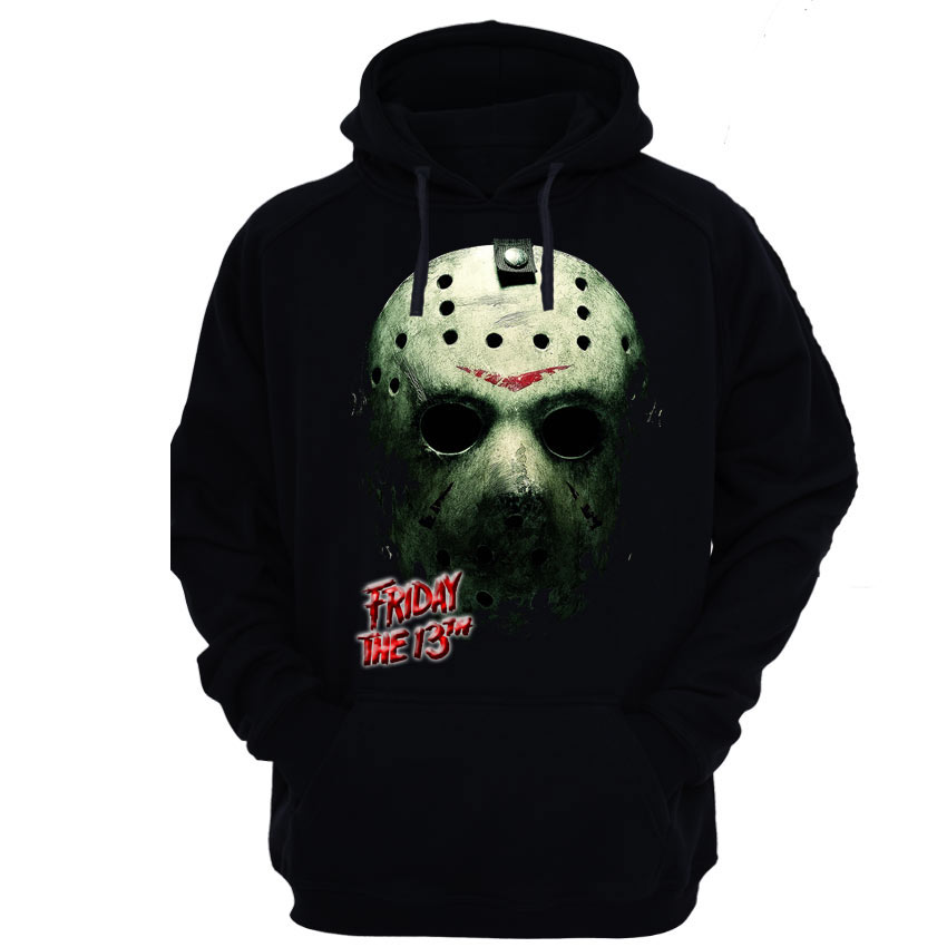 Sudadera Viernes 13. Máscara