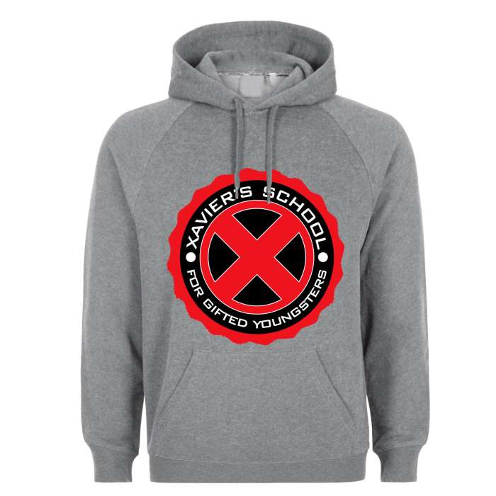 Sudadera con capucha Charles Xavier logo instituto. X-Men