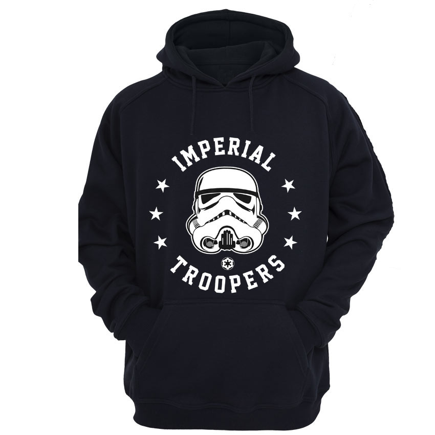Sudadera con capucha calavera imperial Trooper. Star Wars