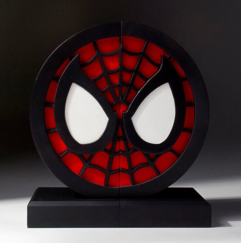 Sujetalibros logo Spiderman 16 cm. Gentle Giant