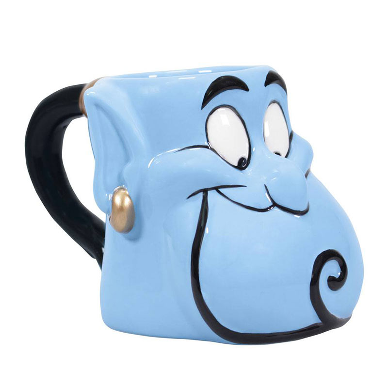 Taza 3D Genio lámpara mágica. Aladdín. Disney